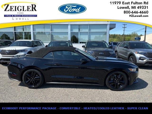 2016 Ford Mustang EcoBoost Premium CONVERTIBLE