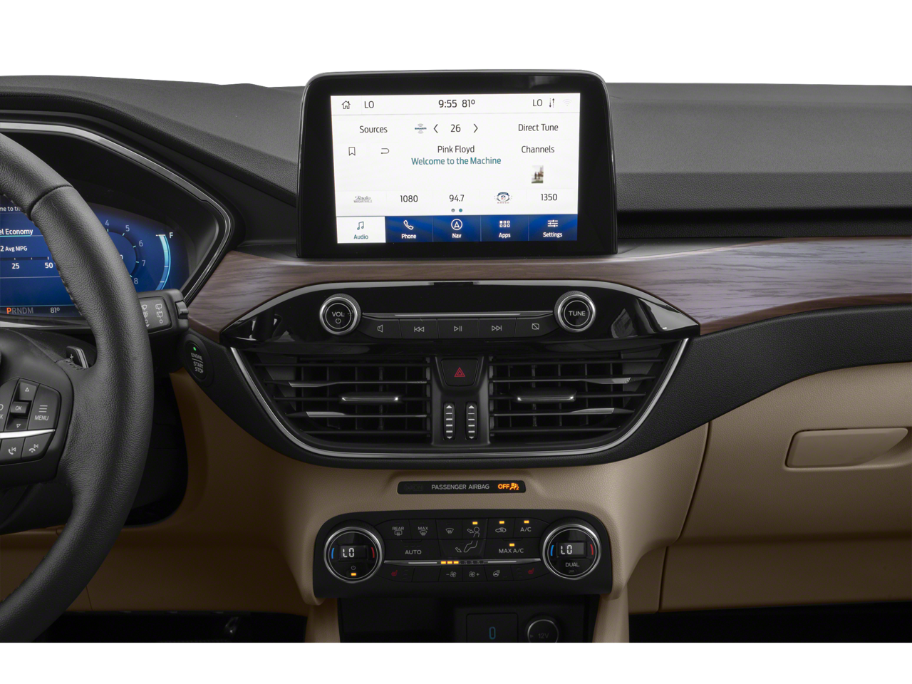 2021 Ford Escape Hybrid Titanium Navigation System