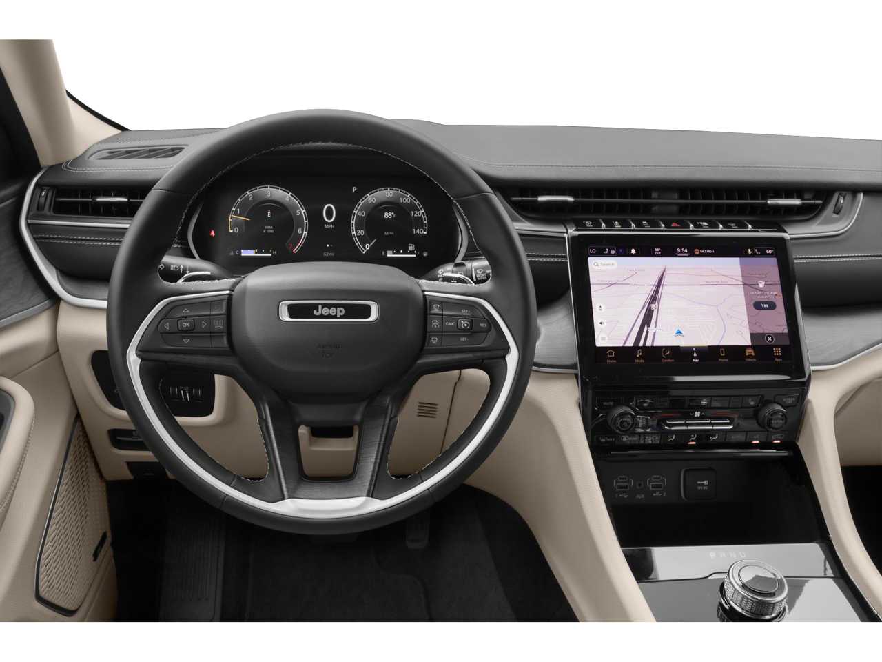 2022 Jeep Grand Cherokee L Limited Apple CarPlay & Google Android Auto