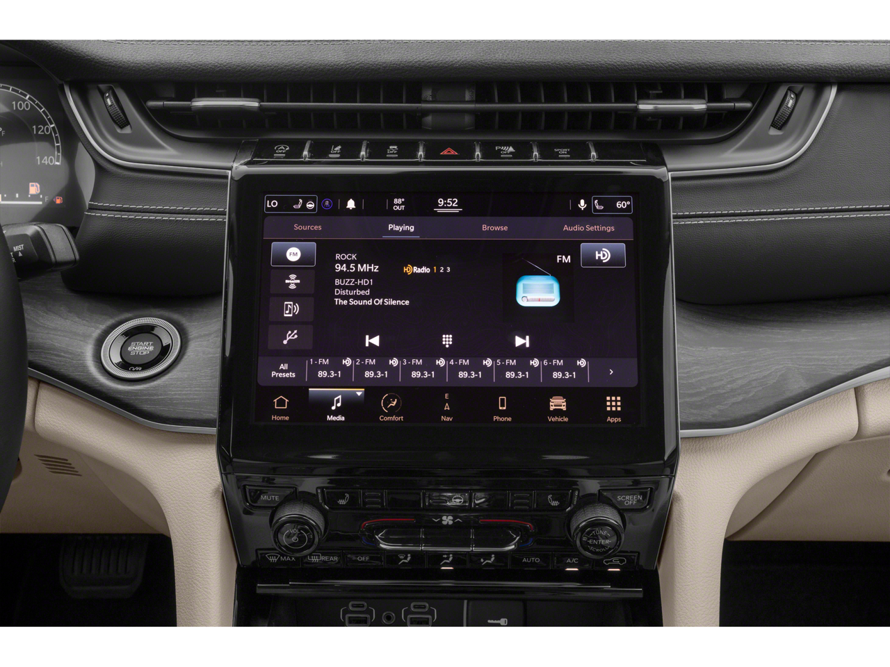 2022 Jeep Grand Cherokee L Limited Apple CarPlay & Google Android Auto