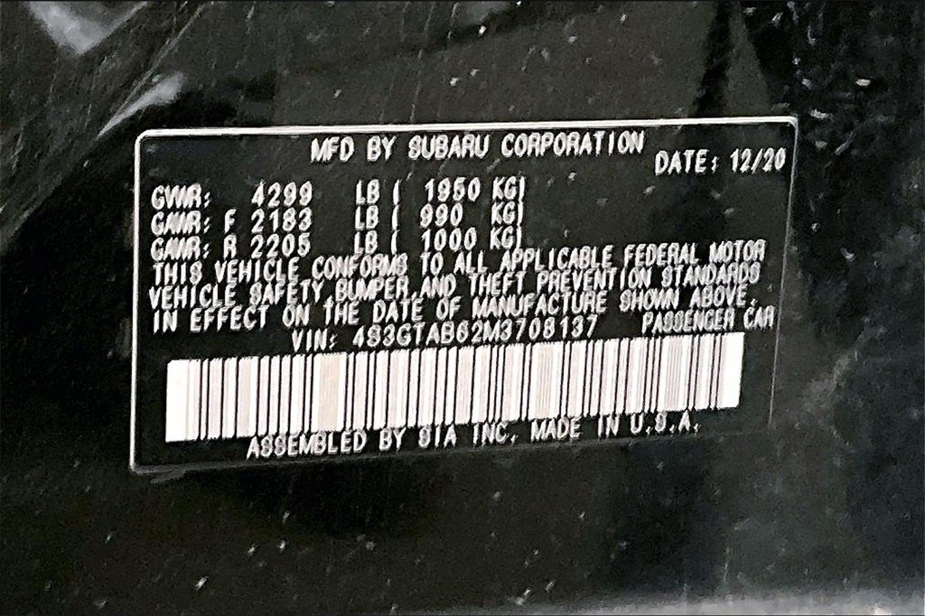 2021 Subaru Impreza Base