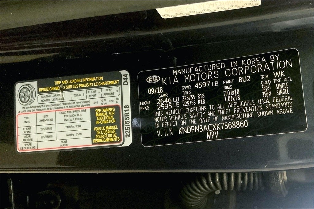 2019 Kia Sportage EX