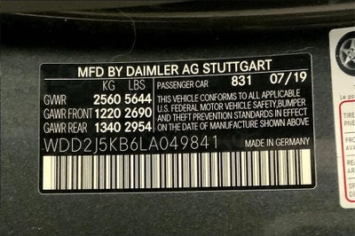 2020 Mercedes-Benz CLS CLS 450 4MATIC®