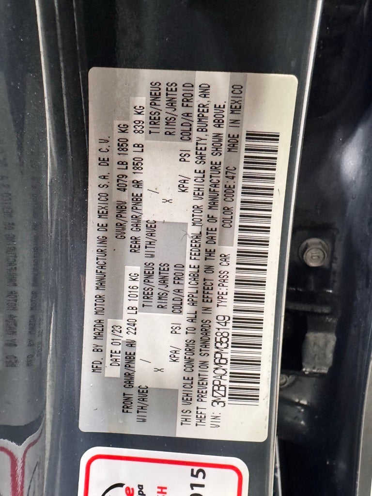 2023 Mazda Mazda3 2.5 S Carbon Edition