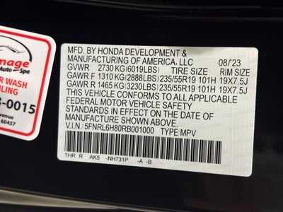 2024 Honda Odyssey Touring