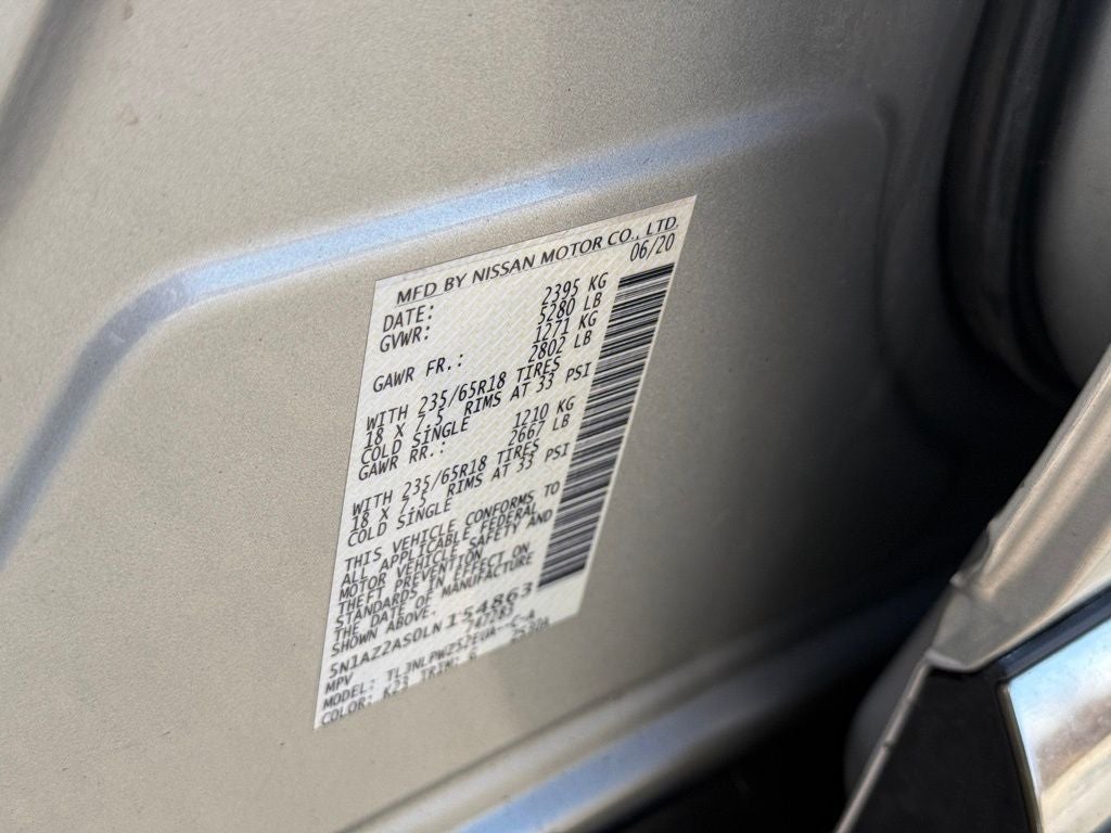 2020 Nissan Murano S AWD