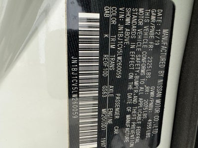 2020 Nissan Rogue Sport SV