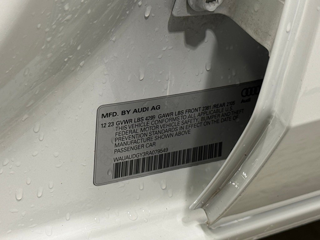 2024 Audi A3 40 Premium FrontTrak