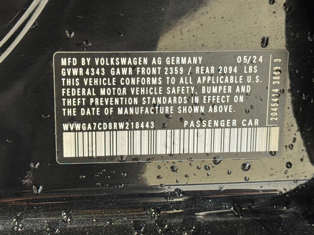 2024 Volkswagen Golf GTI 2.0T S