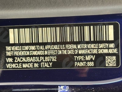 2020 Jeep Renegade Sport 4X4