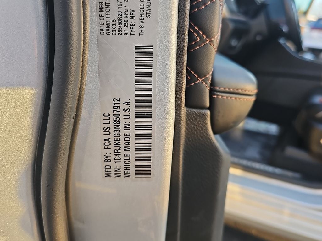 2022 Jeep Grand Cherokee L Summit