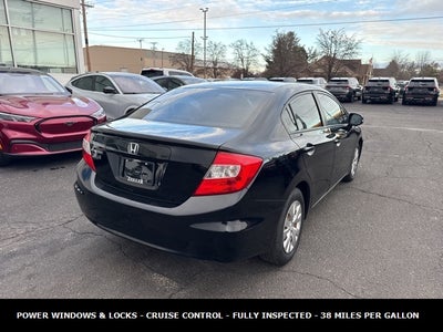 2012 Honda Civic LX LOCAL TRADE