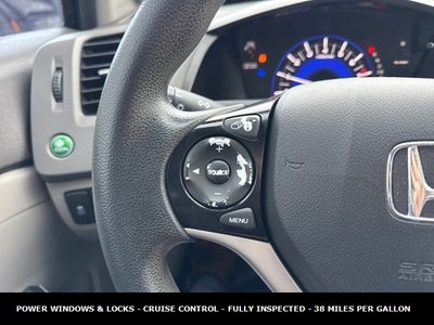2012 Honda Civic LX LOCAL TRADE