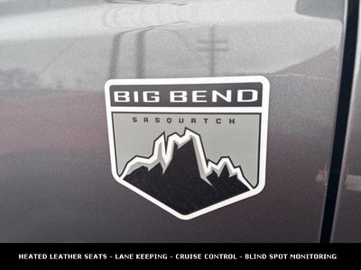 2026 Ford Bronco Big Bend SASQUATCH PACKAGE