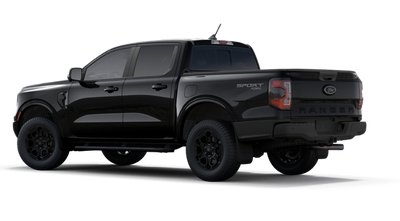 2025 Ford Ranger Lariat BLACK APPEARANCE PACKAGE