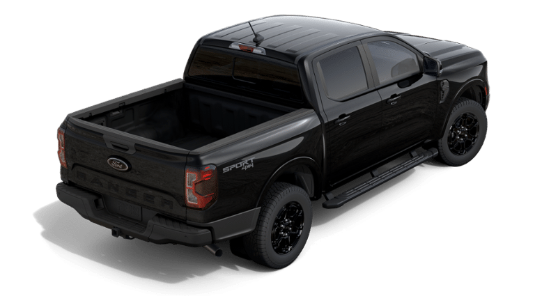 2025 Ford Ranger Lariat BLACK APPEARANCE PACKAGE