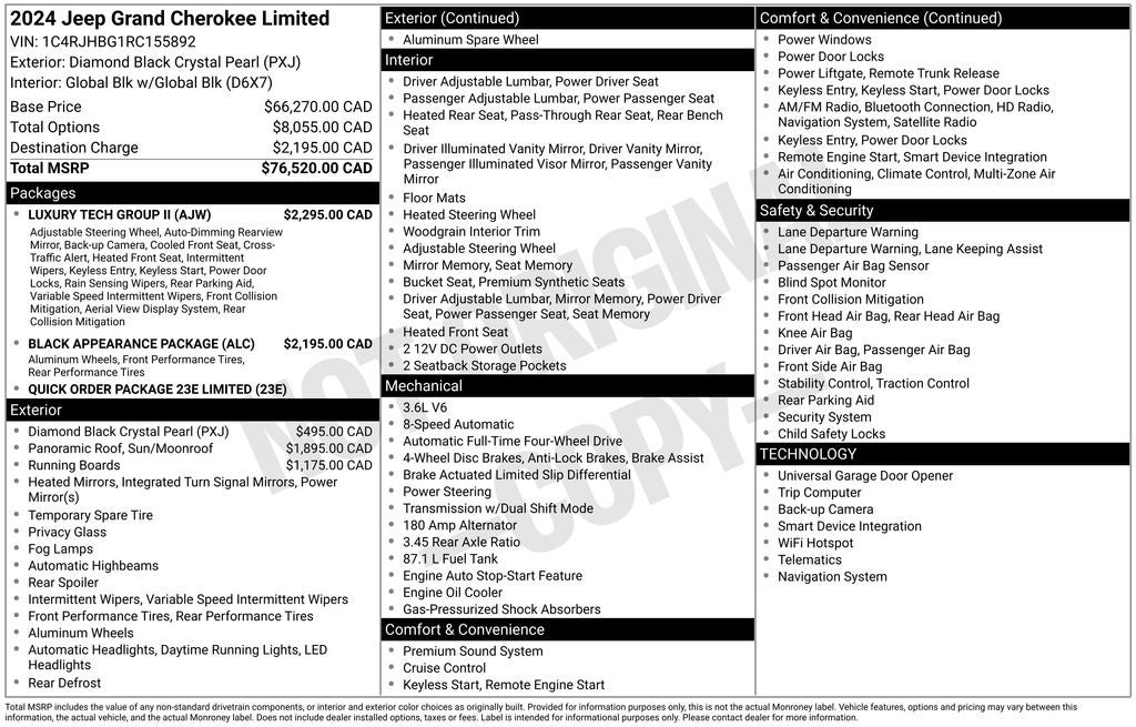 2024 Jeep Grand Cherokee Limited