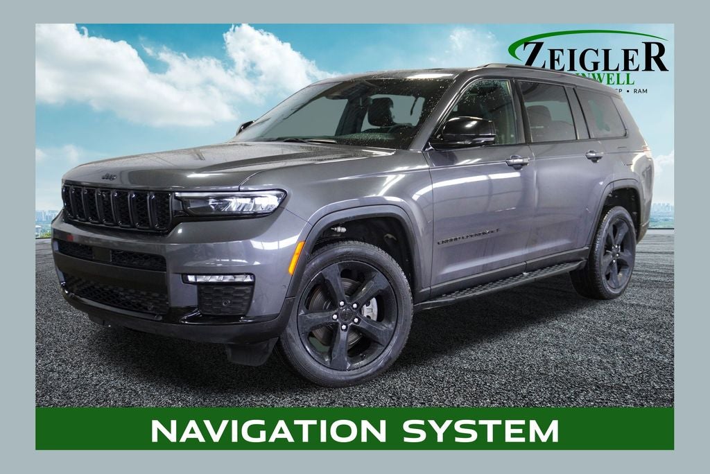 2024 Jeep Grand Cherokee L Limited Navigation System & Dual-Pane Panoramic Sunroof