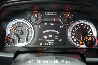 2022 RAM 1500 Classic SLT ParkView Rear Back-Up Camera & Integrated Voice Co