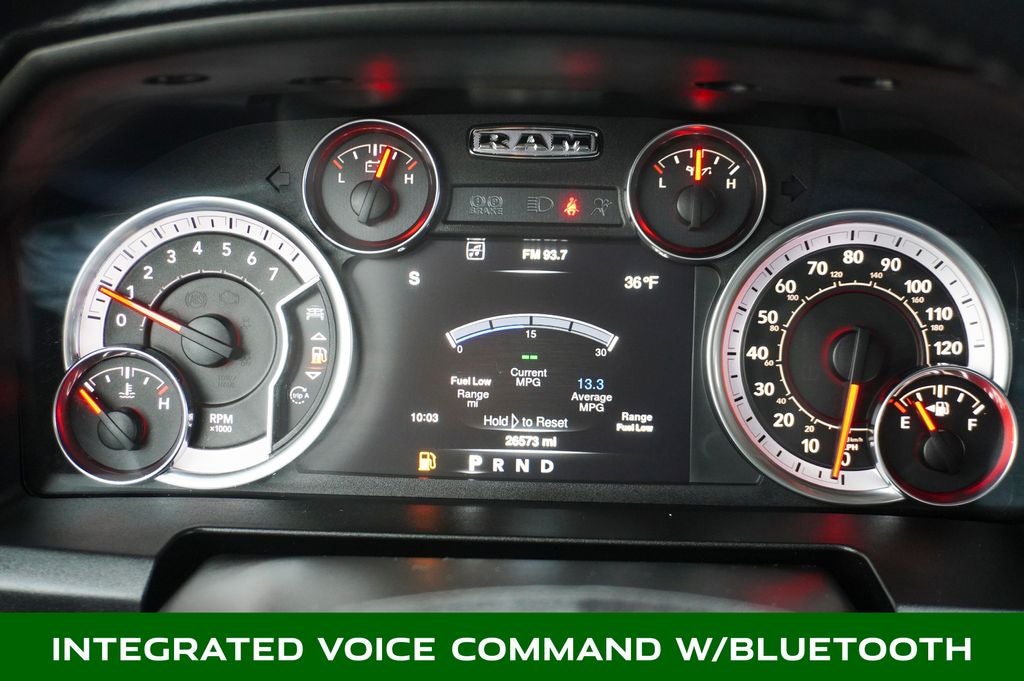 2022 RAM 1500 Classic SLT ParkView Rear Back-Up Camera & Integrated Voice Co