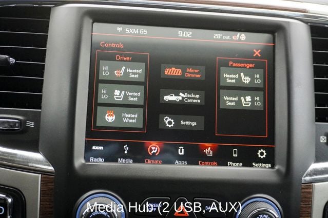 2018 RAM 1500 Laramie Navigation System & Power Sunroof