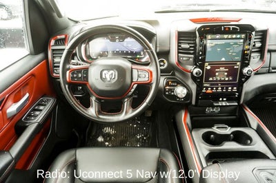 2023 RAM 1500 Rebel Navigation System with 12'' Display screen