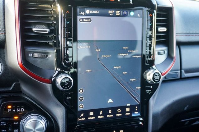 2023 RAM 1500 Rebel 12" Touchscreen Display Apple CarPlay/Android Auto