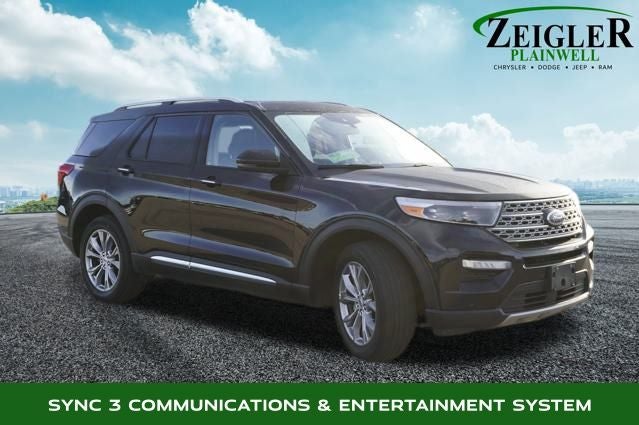 2022 Ford Explorer Limited Twin Panel Moonroof & Navigation System