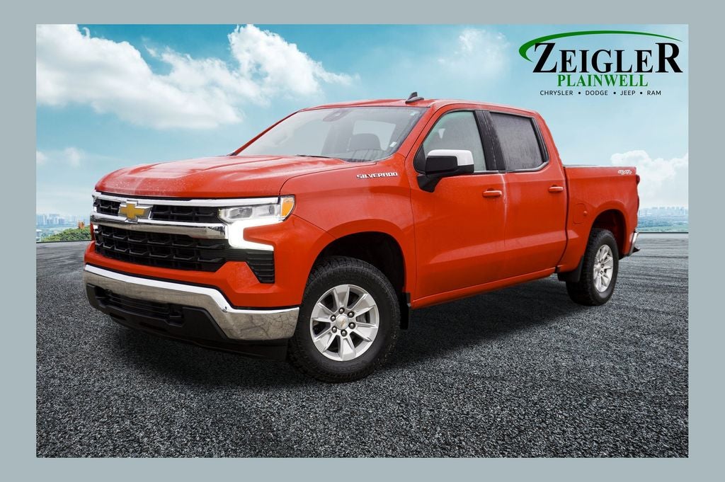 2025 Chevrolet Silverado 1500 LT 12.3" Multicolor Reconfigurable Digital Display &