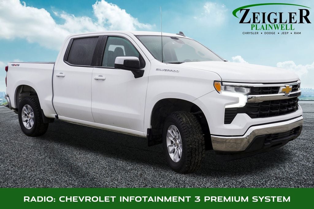 2025 Chevrolet Silverado 1500 LT 12.3'' Multicolor Display & Navigation System