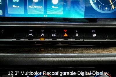 2025 Chevrolet Silverado 1500 LT 12.3" Multicolor Reconfigurable Digital Display &