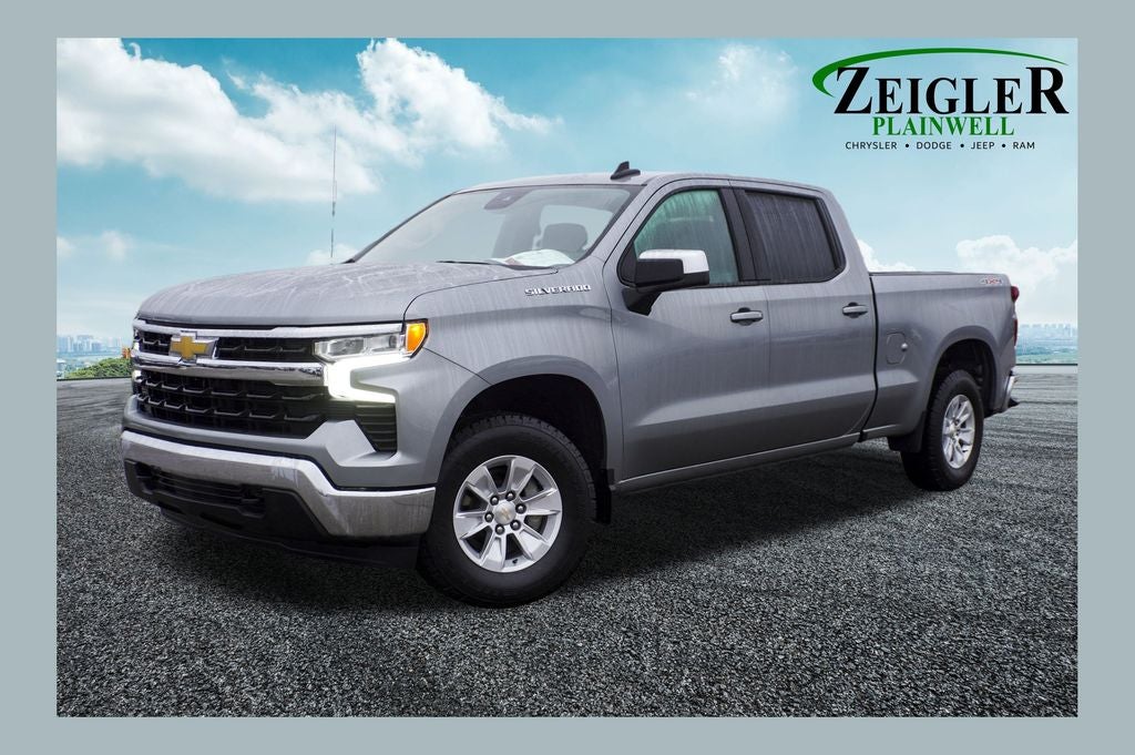 2025 Chevrolet Silverado 1500 LT 12.3" Multicolor Reconfigurable Digital Display &