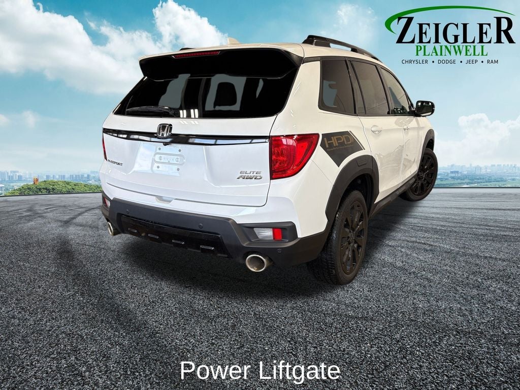 2022 Honda Passport Elite Power moonroof