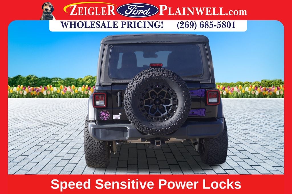 2018 Jeep Wrangler Unlimited Sport S V6 4 DOOR LIFT KIT CUSTOM WHEELS TIRES
