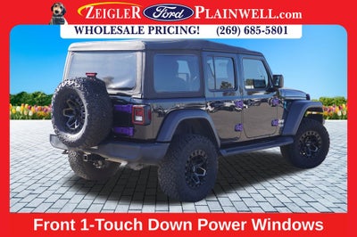 2018 Jeep Wrangler Unlimited Sport S V6 4 DOOR LIFT KIT CUSTOM WHEELS TIRES