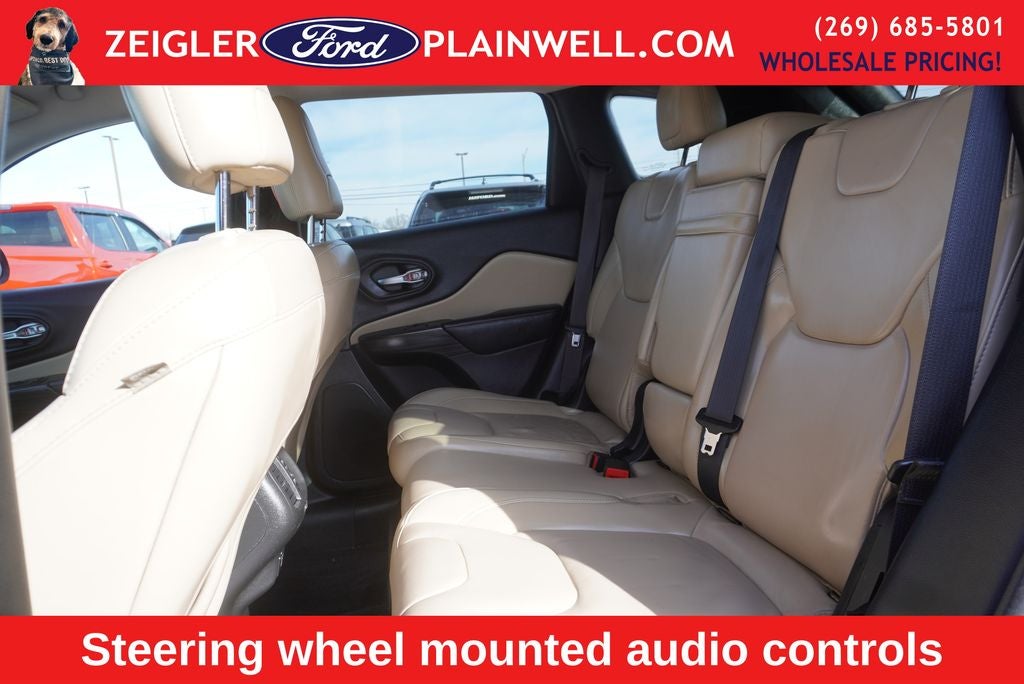 2016 Jeep Cherokee Limited 4x4 Navigation Leather V6