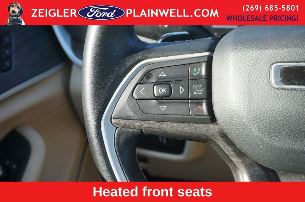 2022 Jeep Grand Cherokee Limited 4X4 PANORAMIC ROOF HEATED LEATHER NAV