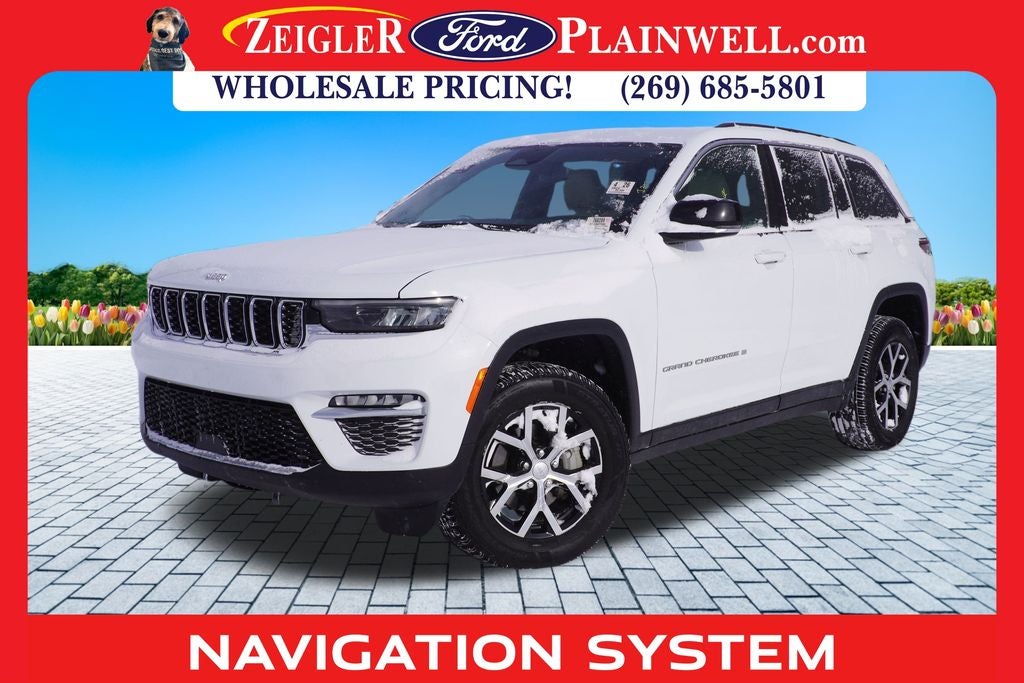 2024 Jeep Grand Cherokee Limited 4x4 Heated Leather Navigation Rear Camera
