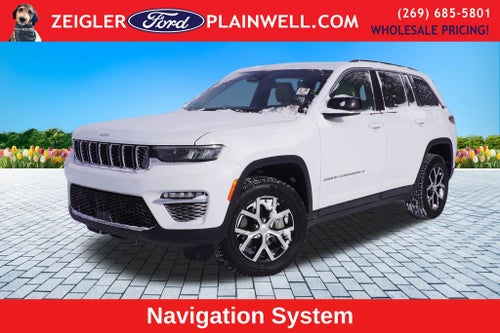 2024 Jeep Grand Cherokee Limited 4x4 Heated Leather Navigation Rear Camera