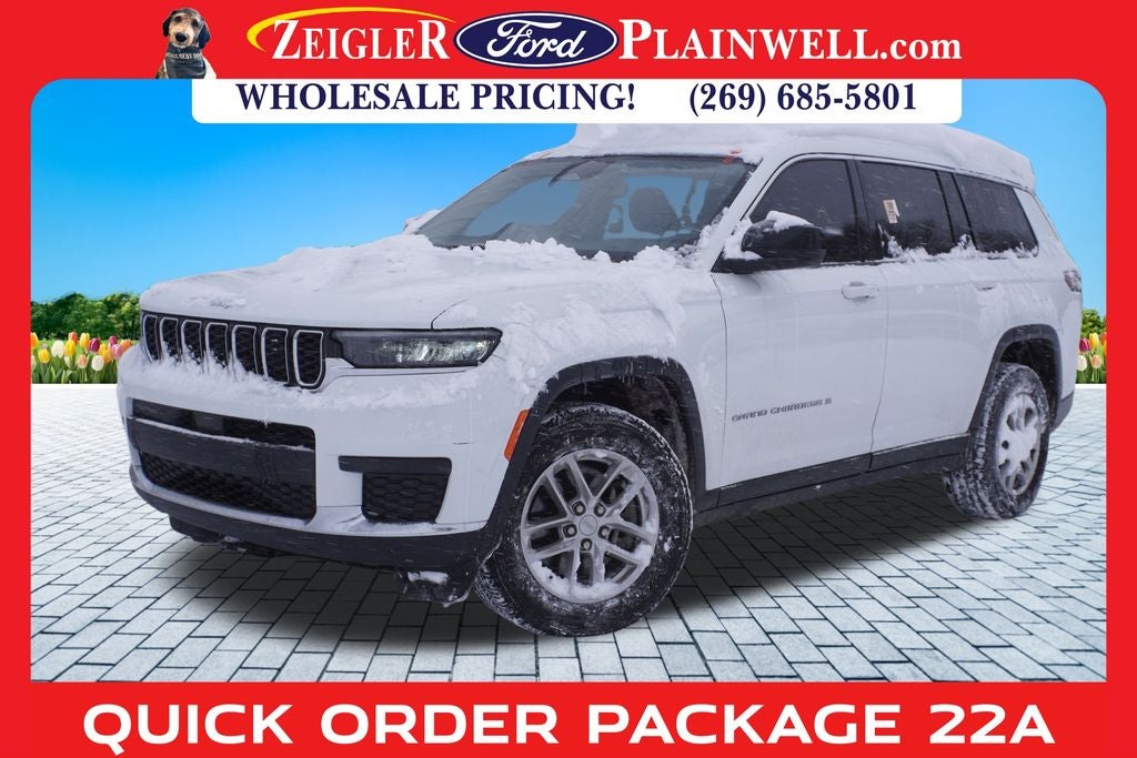 2021 Jeep Grand Cherokee L Laredo LUXURY TECH PKG V6 4x4 HEATED SEATS REAR CAMERA