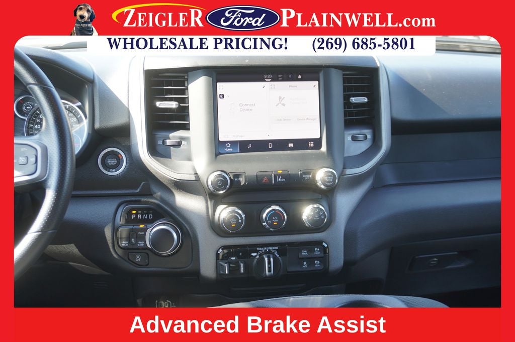 2024 RAM 1500 Tradesman 4x4 CREW CAB V6 3.6L 24 Valve CLASS 4 T TOW GROUP