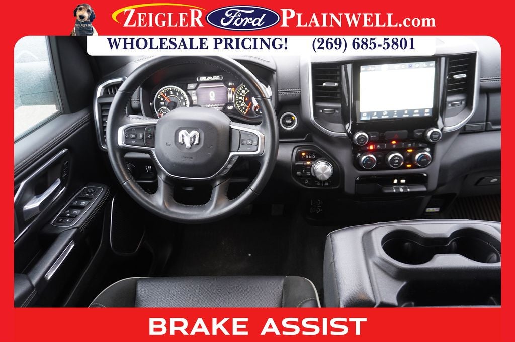 2023 RAM 1500 Laramie CREW CAB 4x4 Navigation Heated Front Leather Heate