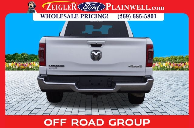 2023 RAM 1500 Laramie CREW CAB 4x4 Navigation Heated Front Leather Heate