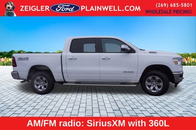2023 RAM 1500 Laramie CREW CAB 4x4 Navigation Heated Front Leather Heate