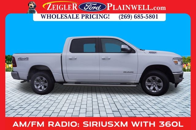 2023 RAM 1500 Laramie CREW CAB 4x4 Navigation Heated Front Leather Heate