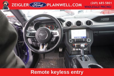 2020 Ford Mustang GT Premium 5.0 LITER V8 HEATED LEATHER NAVIGATION