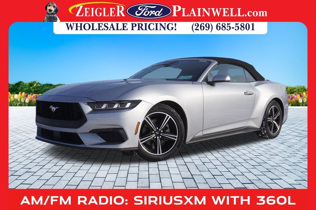 2024 Ford Mustang EcoBoost Premium Convertible Leather Rear Camera