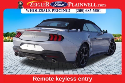 2024 Ford Mustang EcoBoost Premium Convertible Leather Rear Camera