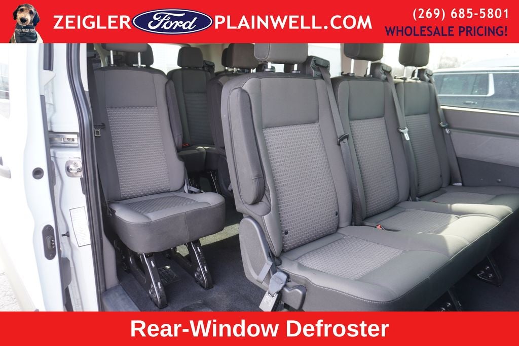 2024 Ford Transit-350 XLT 12 Passenger Bliss Co Pilot 360 R Camera