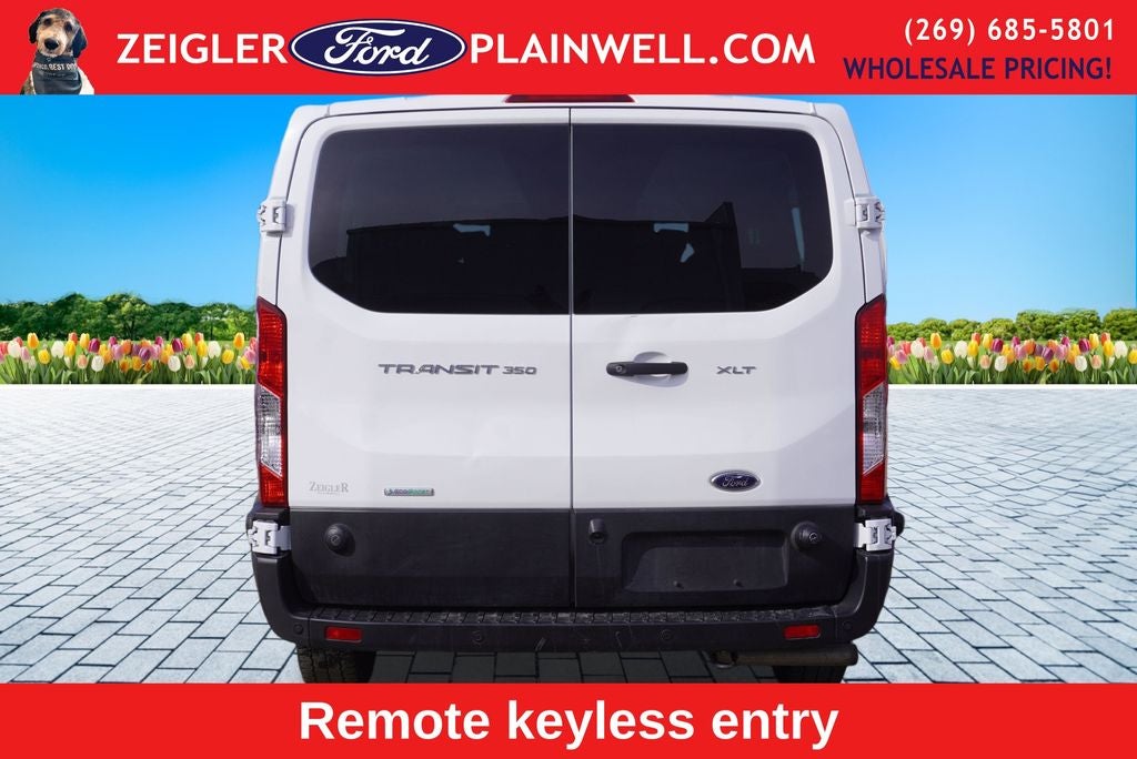 2024 Ford Transit-350 XLT 12 Passenger Bliss Co Pilot 360 R Camera